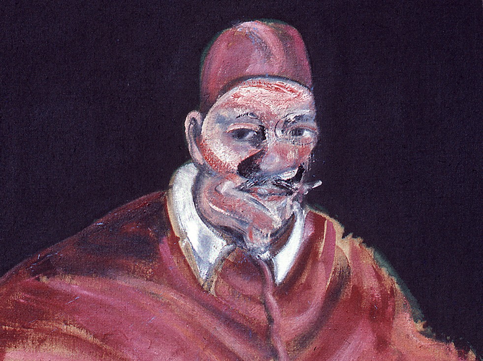 Study for Velázquez Pope II by Francis Bacon, 1961, Vatican Museums