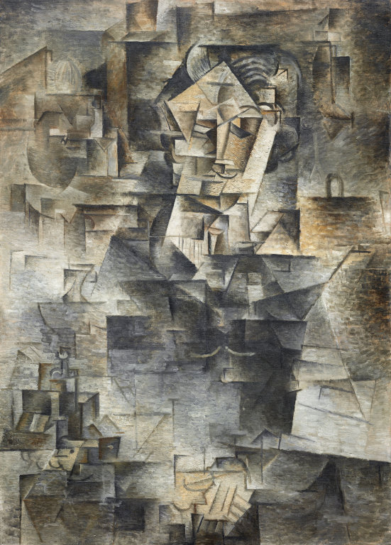 Daniel-Henry Kahnweiler by Pablo Picasso, 1910, Art Institute of Chicago